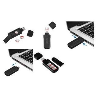 LogiLink USB-A-Port Schloss (1x Schlüssel und 4x Schlösser) (AU0054)