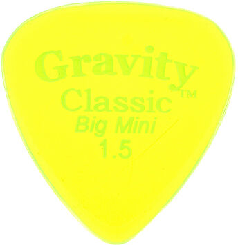 Gravity Guitar Picks Classic Big Mini 1,5mm