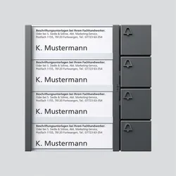 Siedle&amp;Söhne Tasten-Modul TM 612-4 DG