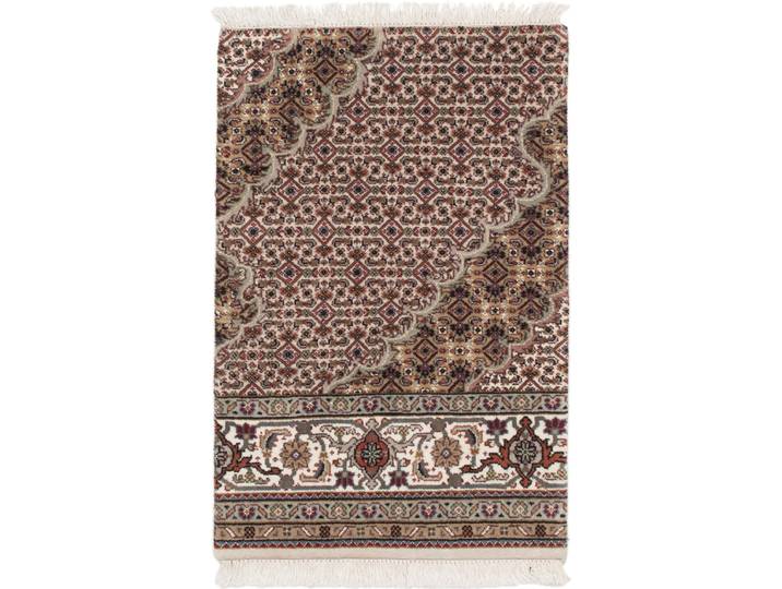 Täbriz Mahi Teppich 54x82 Handgeknüpft Orientteppich Wolle