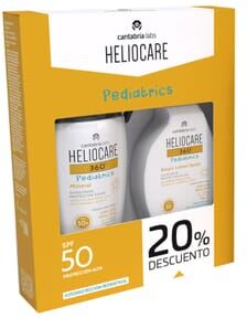 Heliocare 360° Pediatrics Mineral SPF50+ Creme 50 ml + Spray SPF50 250 ml