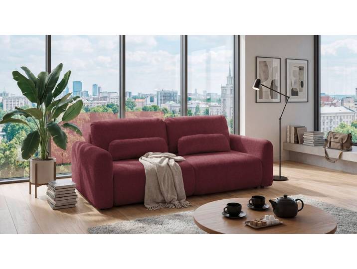 ED EXCITING DESIGN Big-Sofa Bubble 2, Bettkasten, Schlaffunktion