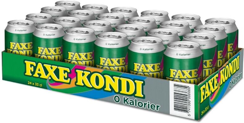 Faxe Kondi 0 Kalorier - 24 X 0,33 L