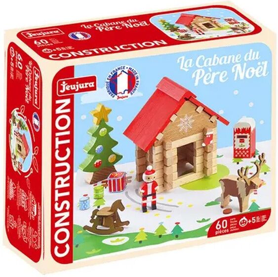 La Cabane du Père Noël 60 pièces - Jeujura