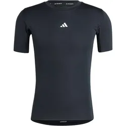 adidas TECHFIT Compression Trainingsshirt Herren 095A - black XXL