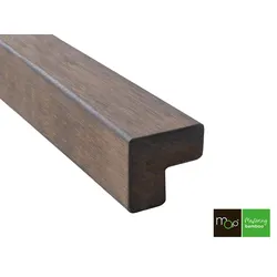 MOSO® Bambus Eckprofil Fassade, 40x40 mm, Bamboo X-treme®, glatt, unbehandelt