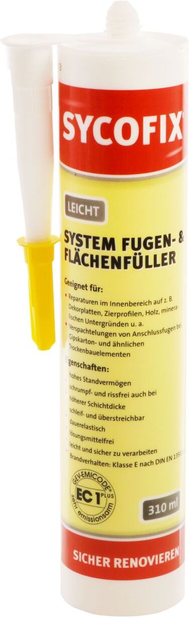 sieder SYCOFIX System Fugen- und Flächenfüller, 310 ml