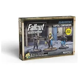 Modiphius Fallout: Wasteland Warfare - Survivors: Capital Companions