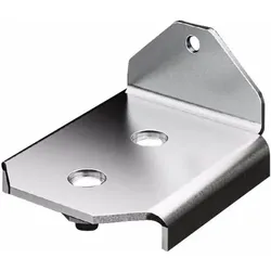 Rittal VX Base/plinth adaptor stainless steel for twin castors and levelling feet Sheet steel, Serverschrank Zubehör, Silber
