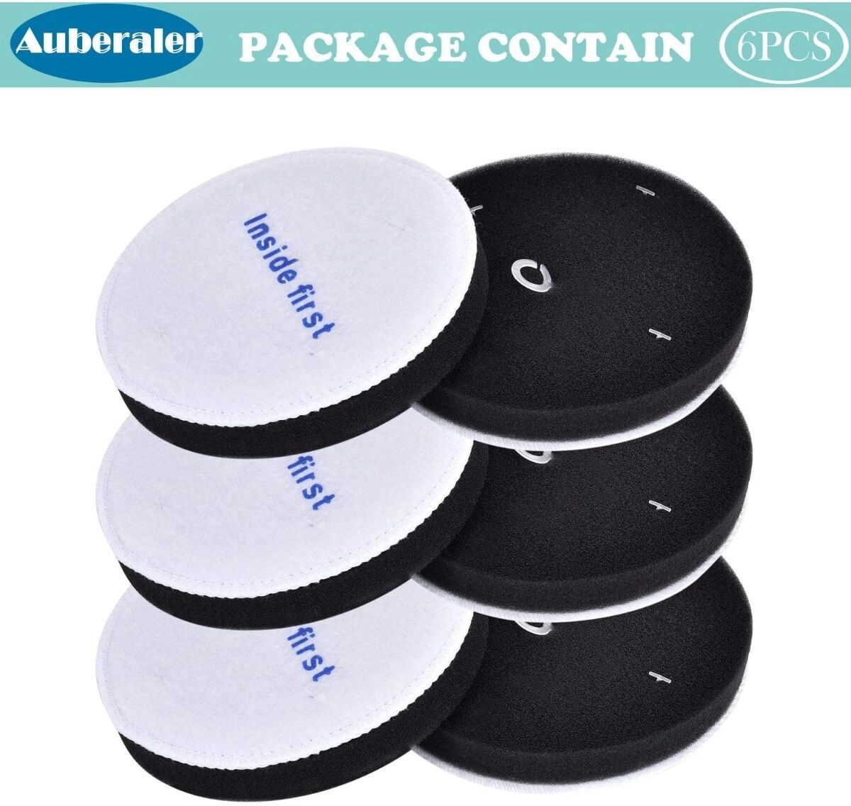 INF 6er-Set Ersatz-Schaumstofffilter für Staubsauger, kompatibel mit Eureka NEU182A NEU181 NEU182B NEU188A NEU192A NEU180