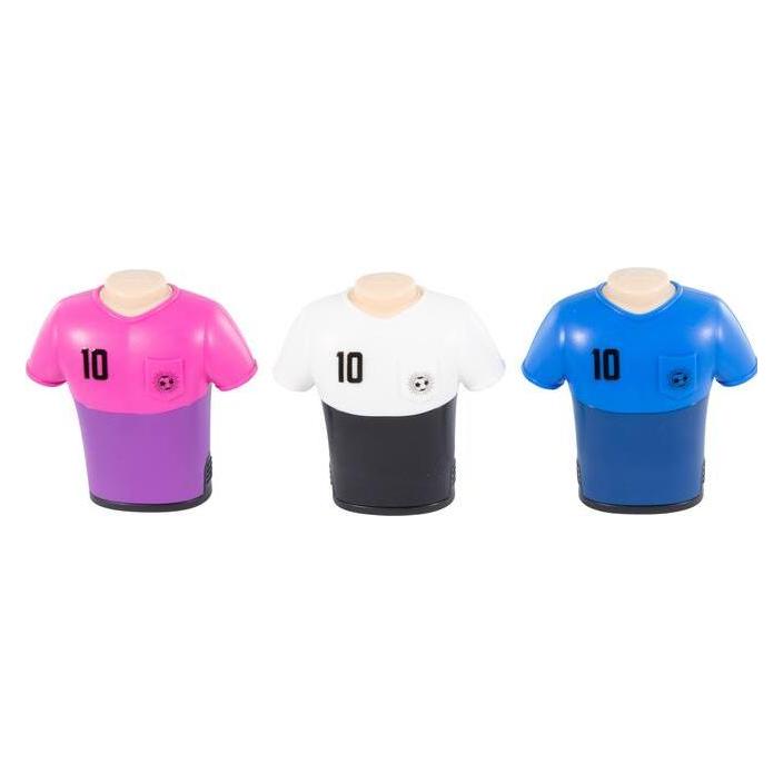 Stylex Doppelspitzer mit Radiergummi, Fussballtrikot, im Display (42604)