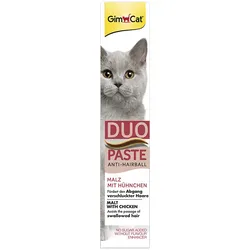 GimCat Anti-Hairball Duo Paste Malz & Huhn 8x50 g