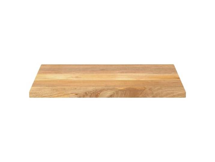 KTHLBRH Tischplatte 90 x 70 x 3,8 cm Massivholz Mangoholz Rustikales Design, leicht zu reinigende glatte Oberfläche, einzigartige Maserung, vielseitig für verschiedene Untergründe