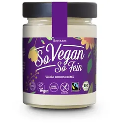 So vegan So fein Weiße Kokos Creme bio
