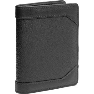 Böttcher-AG Kreditkartenetui Wall Street, Echt Leder, für 14 Karten, schwarz, RFID Schutz