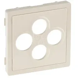 Legrand 754811 Valena Life Abdeckung für TV-R-SAT-SAT Einsatz Farbe: Mandelweiß