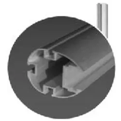 Rohrbefestigung Paraflex Single Rohr
