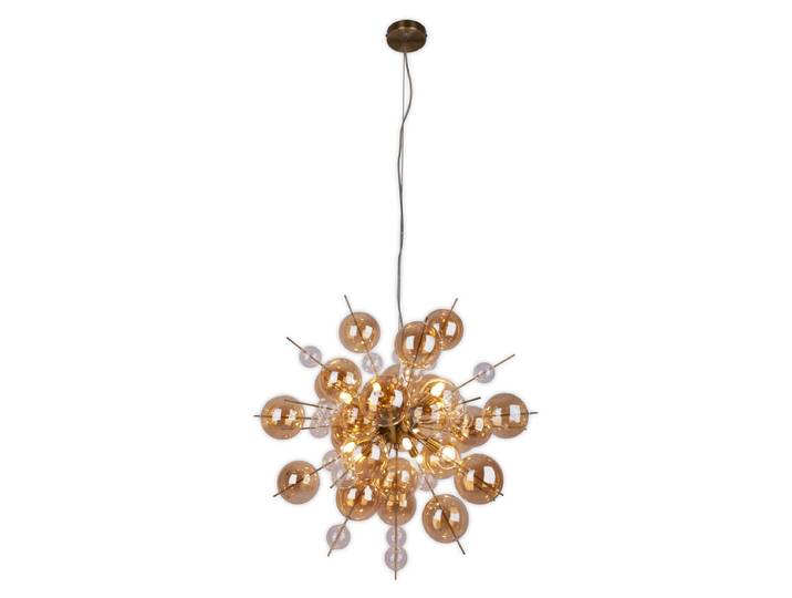 Näve G9 Lampe suspendue EXPLOSION Ø65cm ambre 7026457
