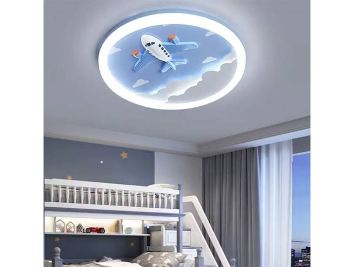 Plafonnier LED au design moderne et mignon, luminaire décoratif d'intérieur, idéal pour une chambre d'enfant ou une chambre à coucher