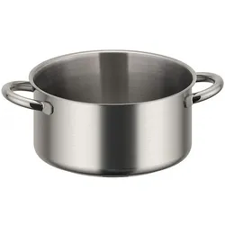 de Buyer PRIM'APPETY Kochtopf nieder Ø20cm, Induktion, Pfanne + Kochtopf, Silber