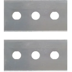 Metaltex Satz mit 2 Rasierklingen