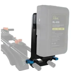 Rolux V-Mount Akkuhalter RL-VFU1 (1 Stk., Akku), Akku Ladegerät