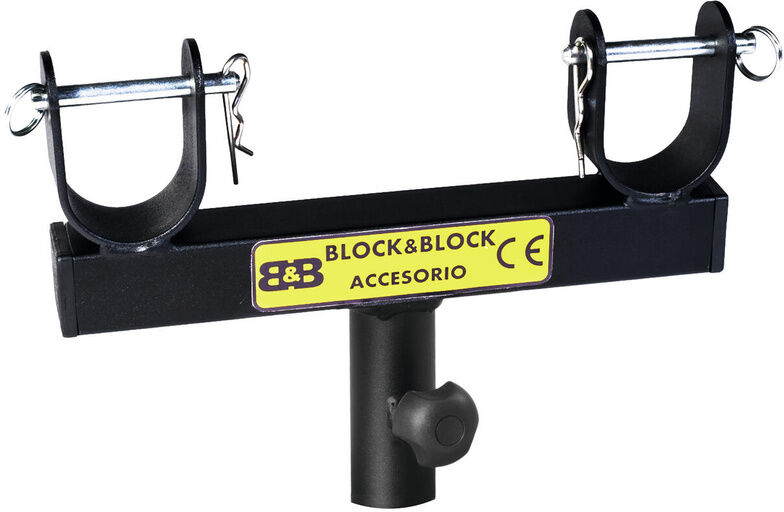 Block And Block AH3502 Truss Support 35mm fem. nero