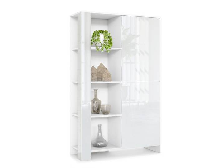 HIGHBOARD Canto Weiß Hochglanz