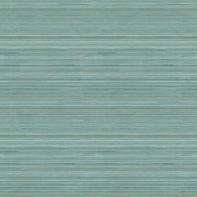 A-Street Prints Skyler Teal Striped Wallpaper