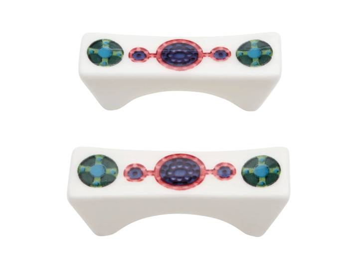 Iittala 2 support pour baguettes Taika Sato Blanc-multicolore