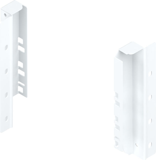 Blum TANDEMBOX Support arrière en bois, hauteur C 192 mm, gauche/droite, blanc soyeux (03445250)