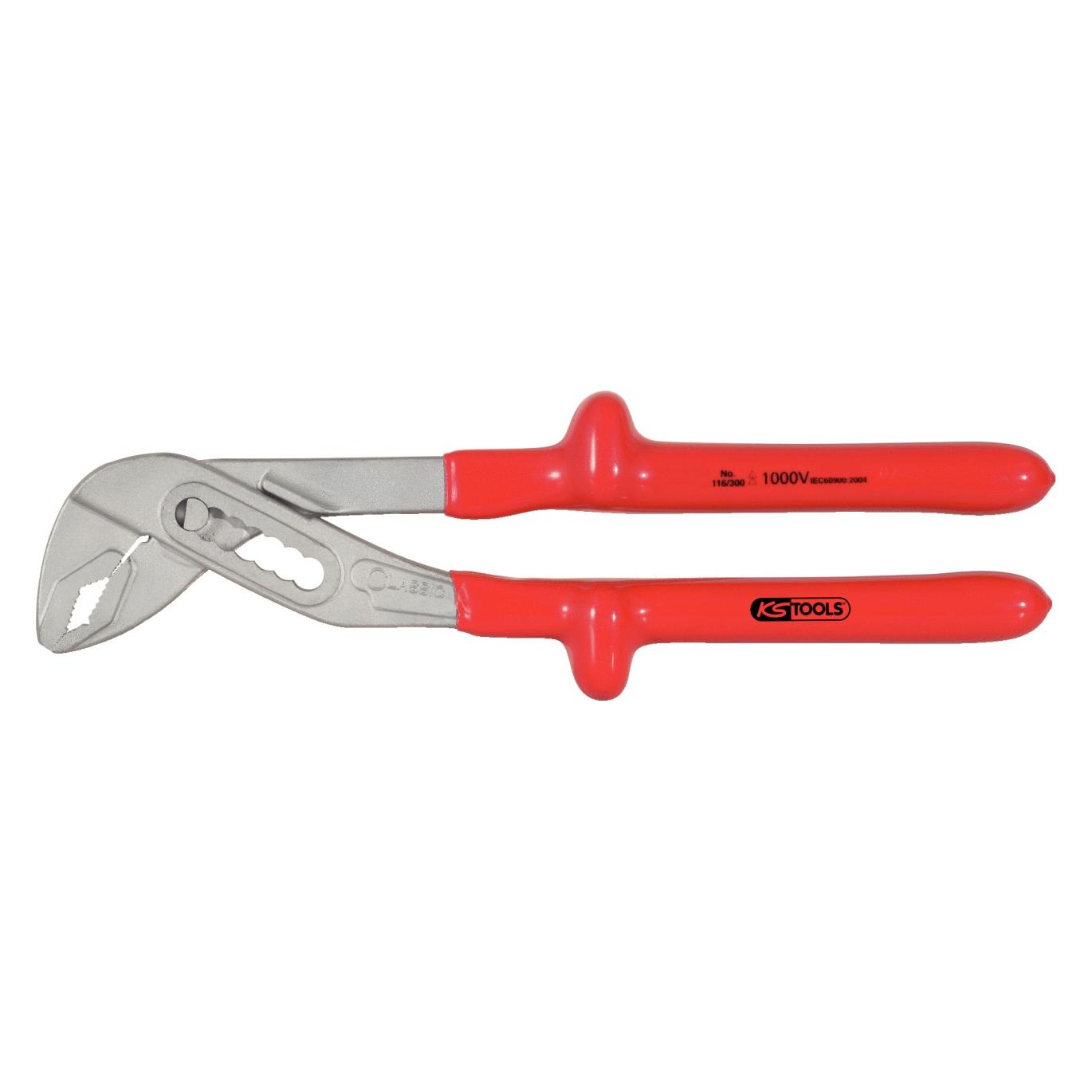 KS Tools CLASSIC 1000V Wasserpumpenzange, 300mm (300 mm) (117.1274)