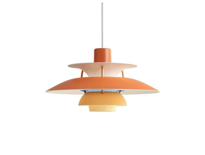 Louis Poulsen PH 5 Pendelleuchte Ø300, Orange