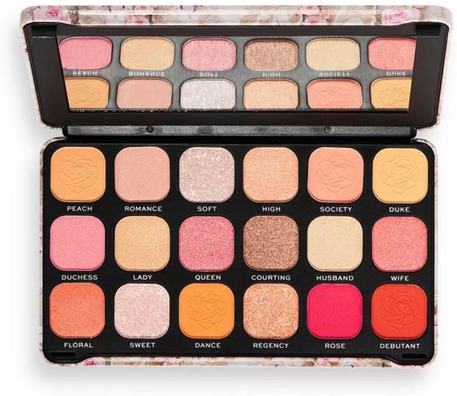 Revolution - Forever Flawless Regal Romance Eyeshadow Palette, 18x1.1 g, Multicolor