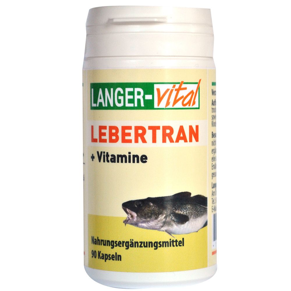 Lebertran+Vitamine A und D3 Kapseln 90 St
