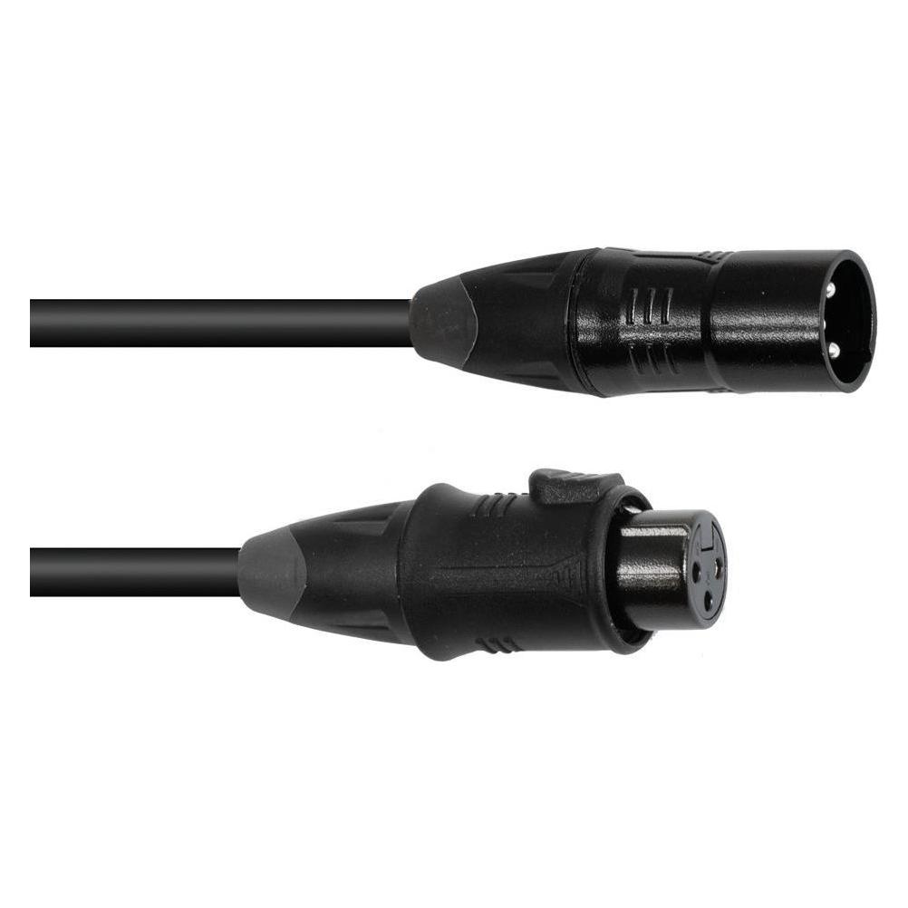 Eurolite DMX Kabel EC-1 IP65 3pol 3m sw (3 m, XLR Kabel) (30227872)