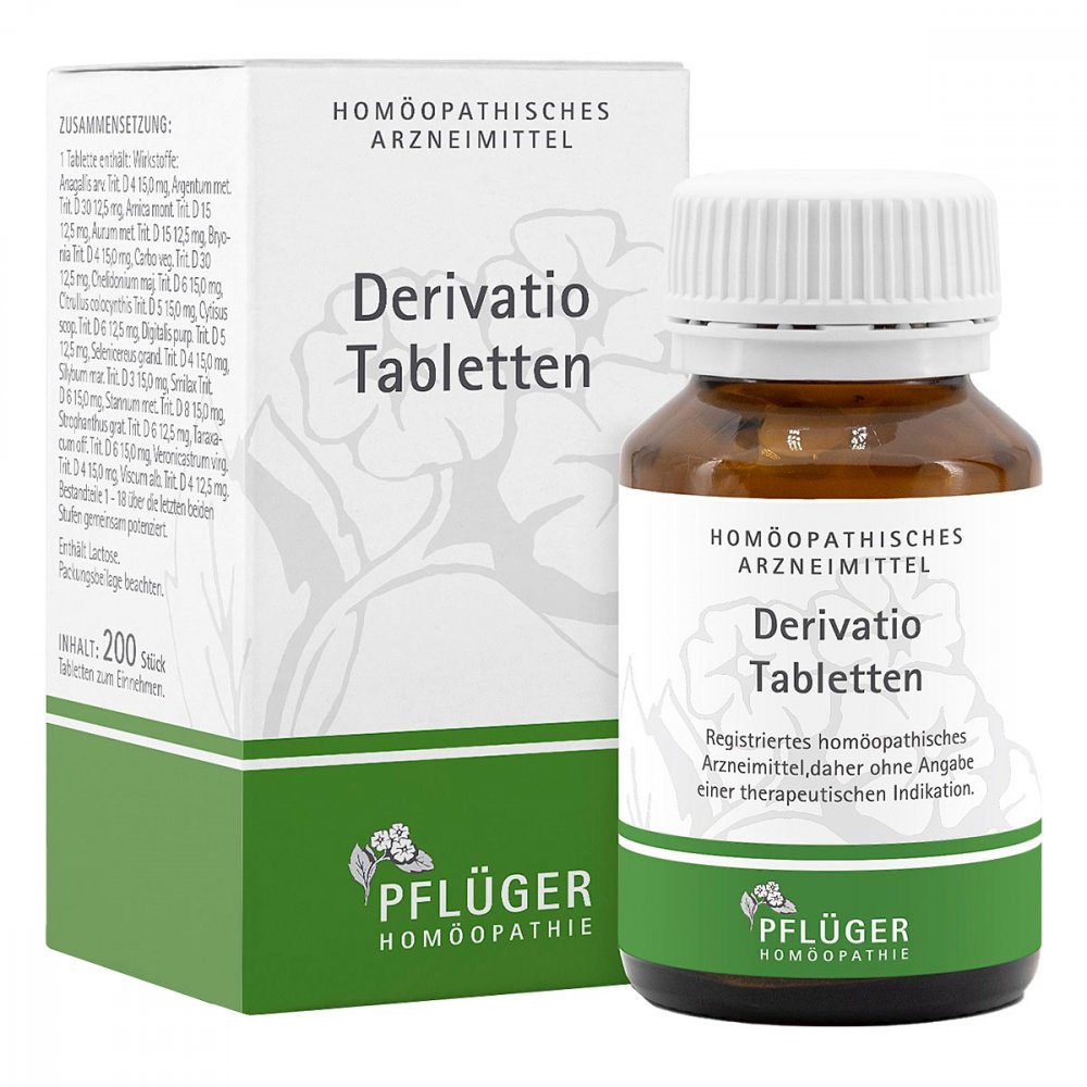 Homöopathisches Laboratorium Alexander Pflüger Gmb Derivatio Tabletten 02782283
