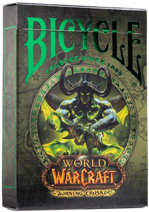 Jeu de 54 cartes Ultimates World of Warcraft Burning Crusade - Bicycle