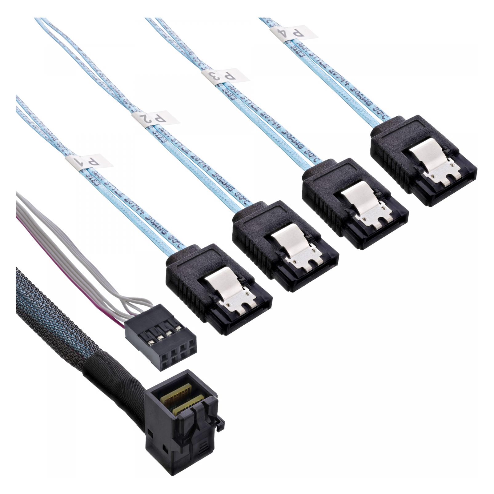 InLine Mini SAS HD Kabel (100 cm, Mini-SAS) (27631B)