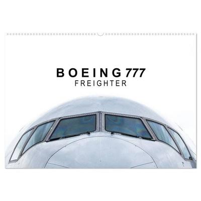 Boeing 777 Freighter (Wandkalender 2026 DIN A2 quer), CALVENDO Monatskalender