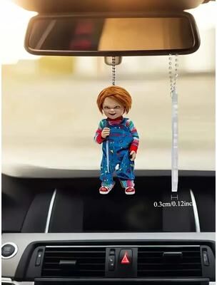 Uplifted Finds Classic Horror Icon 2D Flat Acrylic Interior Pendant Classic Horror Icon 2D Flat Acrylic Interior Pendant