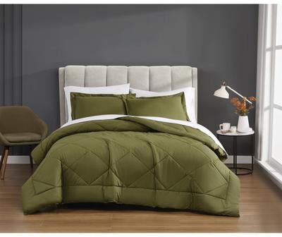 Cannon Solid Percale Comforter Set