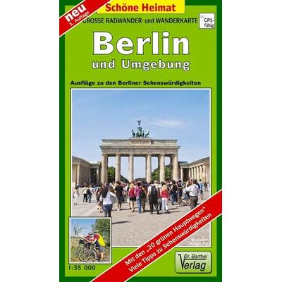 Große Radwander- und Wanderkarte Berlin und Umgebung, Sonstige von Verlag Barthel, Barthel, A, 978-3-89591-148-4