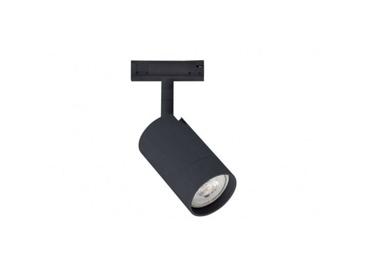 Spot sur rail Designline Tube noir GU10 - Antidark - Salon / séjour - Métal