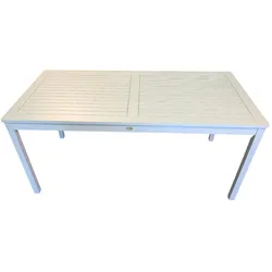 Sedex Sedex Gartentisch Allborg 165 x 80 cm – Eukalyptusholz Weiß gewischt