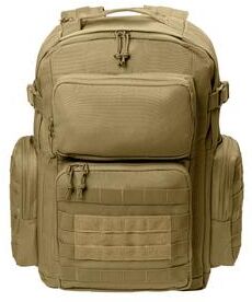 CornerStone CSB205 Tactical Backpack in Coyote Brown size OSFA   Polyester Canvas