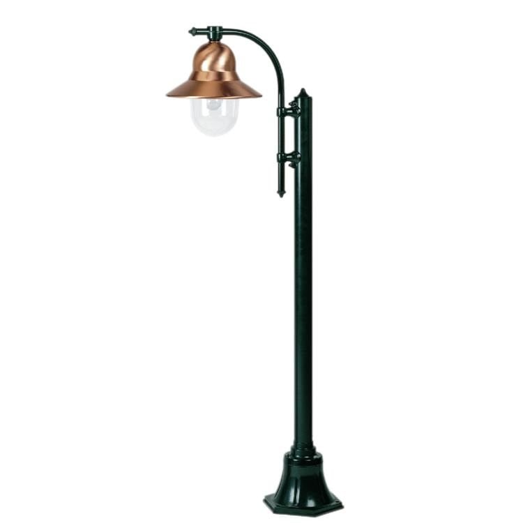 Klassieke staande tuinlamp Toscane antraciet van KS Verlichting
