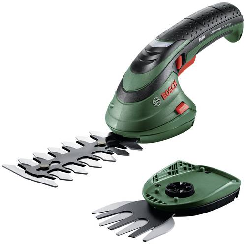 Bosch Home and Garden 0600833108 Isio Akku Grasschere, Strauchschere 3.6V Li-Ion