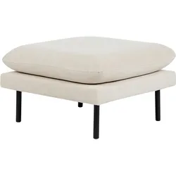OTTOMANE Stoff Hellbeige Vinterbro
