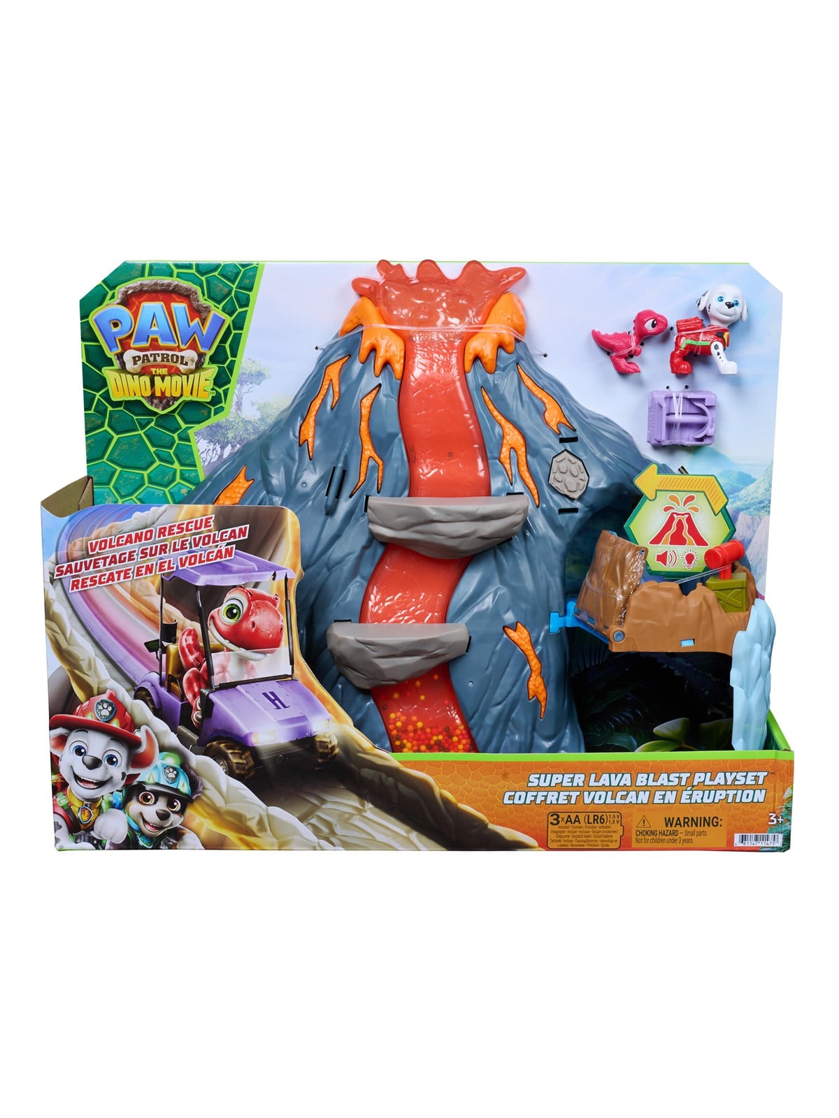 Paw Patrol The Dino Movie Super Lava Blast Playset